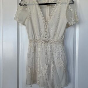 ZARA Lace Romper